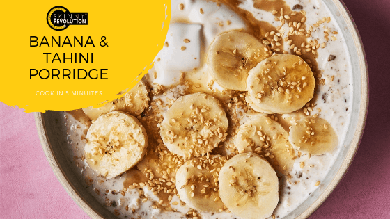 Banana and Tahini Porridge Recipe