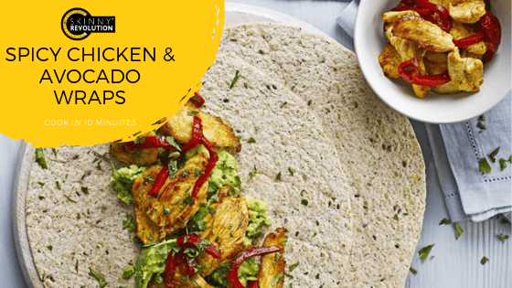 Spicy Chicken and Avocado Wraps Recipe