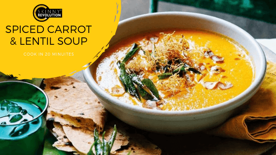 Spiced Carrot and Lentil Soup Recipe