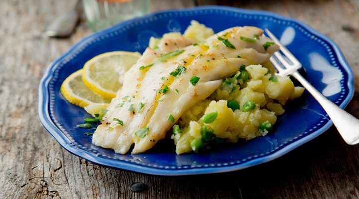 Haddock with Potatoes & Peas Recipe
